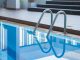 Closeup photo of a swimming pool